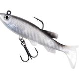 Tabaş Yumuşak Yem 8 cm 13G T Kuyruk Kurşun Yumuşak 1 Adet Balıkçılık Cazibesi 8 cm 13G T Kuyruk Wobblers Swimbait Silikon Yapay 3D Gözler Yem Sazan Olta Kurşunu Jig Olta Takımı - Mad Grey