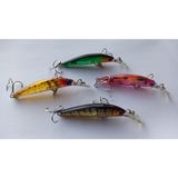 Tabaş Zoka Yapay Balık Wobblers 7cm 4g Yüzen Trolling Yapay 3D Gözler Sert Yem Crankbait Pesca Sazan Bas Mücadele 4 Adet