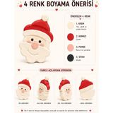 Tabdiko Noel Baba Figürlü Taş Boyama Hobi Seti