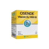 Tabilaç Osende Vitamin D3 1000IU 20 ml Takviye Edici Gıda