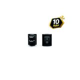 tabis 10 adet | Mini Kare Işıksız ON/OFF Anahtar Switch 2 Pin Küçük Boy Aç-Kapa ışıksız siyah Anahtar IC-125B