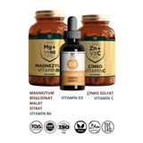 Tabitat Doğal Magnezyum Bisglisinat/malat/sitrat + Vitamin B6 - Çinko + Vitamin C - Vitamin D3 Kolekalsiferol