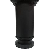 Tablalı Metal Dolap Masa Koltuk Kanepe Ayağı Çap: 60 Mm 12 Cm Texture Siyah