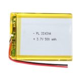 Tablet Batarya 3.7v- 580mAh (Ölçüler 43mm X 43mm X 3mm)