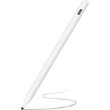 Tablet Kalemi iPad Uyumlu – Stylus Kalem, Avuç İçi Reddetme & Eğim Özelliği, Hassas Yazım, 2 Yedek Uç Dahil, iPad Pro/iPad Mini/iPad Air