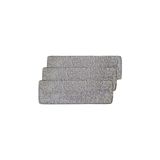 Tablet Mop Için Mikrofiber Yedek Bezi Sprey Mop Uyumlu Standart Yedek Bez 3'lü - Gri