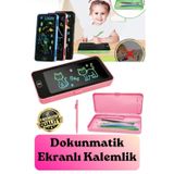 #Tablet Pratik Eğitici Eğlenceli Not Alma Yazı Tableti Özel Kalemli LCD Dokunmatik Ekranlı Kalemlik