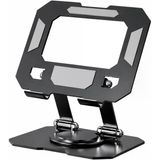 Tablet Standı 360 Derece Dönebilen Tablet Stand Katlanabilir Metal Tablet Tutucu Standı Tablet ve Telefon Tutucu Stant Tablet Tutucu Metal