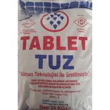 Tablet Tuz 25 kg Su Arıtma Sistemi Uyumlu Yüksek Performanslı Alman Teknolojisi ile Üretilmiştir