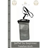 #Tabletkılıfı Dayanıklı Şeffaf Dokunmatik Koruyucu Havuz Plaj Profesyonel Mobil Su Geçirmez Telefon Kılıfı