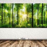 Tablo Center Dev Boyut Manzara Kanvas Tablo 60x140 cm