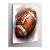Tablo Mega Kanvas Tablo Amerikan Futbol Topu 70 X 100 Cnvsdkey-124276-70-100