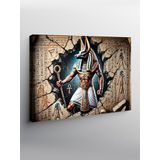 Tablo Mega Kanvas Tablo Antik Mısır Tanrısı Anubis YTCNVS503997, 100 x 140