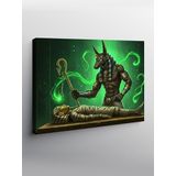 Tablo Mega Kanvas Tablo Antik Tanrı Anubis YTCNVS501058, 100 x 140