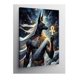 Tablo Mega Kanvas Tablo Anubis Ve Ankh 100 X 140 Cnvsdkey-115969-100-140