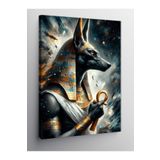 Tablo Mega Kanvas Tablo Anubis Ve Ankh 70 X 100 Cnvsdkey-116375-70-100