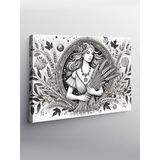 Tablo Mega Kanvas Tablo Astrolojinin Tanrıçası (Başak Burcu Kadını) YTCNVS506412, 70 x 100