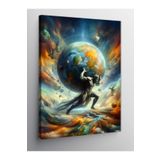 Tablo Mega Kanvas Tablo Atlas Ve Dünya 100 X 140 Cnvsdkey-116081-100-140