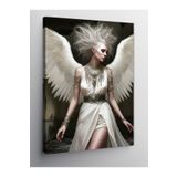 Tablo Mega Kanvas Tablo Beyaz Melek 100 X 140 Cnvsdkey-124868-100-140
