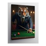 Tablo Mega Kanvas Tablo Bilardo Kaplanı 100 X 140 Cnvsdkey-126846-100-140