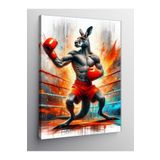 Tablo Mega Kanvas Tablo Boksör Kanguru 70 X 100 Cnvsdkey-125794-70-100
