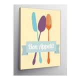 Tablo Mega Kanvas Tablo Bon Appetit Afiyet Olsun 70 X 100 Cnvsdkey-116323-70-100