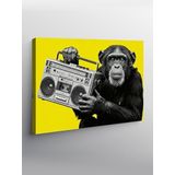 Tablo Mega Kanvas Tablo Boombox Tutan Maymun YTCNVS506544, 50 x 70