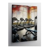 Tablo Mega Kanvas Tablo Boş Spor Salonu 50 X 70 Cnvsdkey-128223-50-70