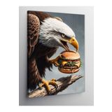 Tablo Mega Kanvas Tablo Burger Kartalı 50 X 70 Cnvsdkey-122823-50-70