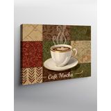 Tablo Mega Kanvas Tablo Cafe Mocha Bardak Çizimi YTCNVS502154, 100 x 140