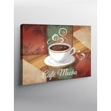 Tablo Mega Kanvas Tablo Cafe Mocha Posteri YTCNVS500972, 70 x 100