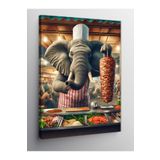 Tablo Mega Kanvas Tablo Dönerci Fil 100 X 140 Cnvsdkey-123289-100-140
