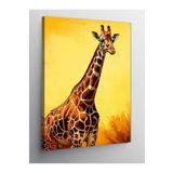 Tablo Mega Kanvas Tablo Göklerdeki Dev (Zürafa) 50 X 70 Cnvsdkey-127004-50-70