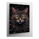 Tablo Mega Kanvas Tablo Gözleri Parlayan Kedi 50 X 70 Cnvsdkey-123630-50-70
