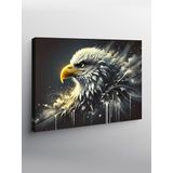 Tablo Mega Kanvas Tablo Güçlü Kartal Portresi YTCNVS503601, 70 x 100