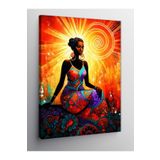 Tablo Mega Kanvas Tablo Güneş Enerjisi Ve Kadın 50 X 70 Cnvsdkey-123613-50-70