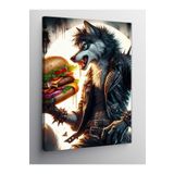 Tablo Mega Kanvas Tablo Hamburgerli Kurt 50 X 70 Cnvsdkey-129344-50-70