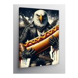 Tablo Mega Kanvas Tablo Hotdog Ve Güçlü Kartal 70 X 100 Cnvsdkey-126140-70-100