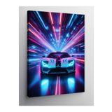 Tablo Mega Kanvas Tablo Işıklı Yarış Arabası 70 X 100 Cnvsdkey-127544-70-100