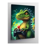 Tablo Mega Kanvas Tablo Joystik Tutan Dinozor 70 X 100 Cnvsdkey-128736-70-100