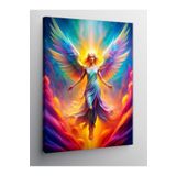 Tablo Mega Kanvas Tablo Kadın Melek Ve Yükseliş 70 X 100 Cnvsdkey-116009-70-100