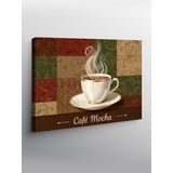 Tablo Mega Kanvas Tablo Kafe Mocha Keyfi YTCNVS504661, 100 x 140