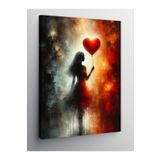 Tablo Mega Kanvas Tablo Kalbe Uçan Melek 70 X 100 Cnvsdkey-122942-70-100
