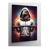 Tablo Mega Kanvas Tablo Kapüşonlu Kartal 50 X 70 Cnvsdkey-129252-50-70
