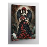 Tablo Mega Kanvas Tablo Kara Melek 100 X 140 Cnvsdkey-122914-100-140