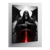 Tablo Mega Kanvas Tablo Karanlık Melek 50 X 70 Cnvsdkey-122995-50-70