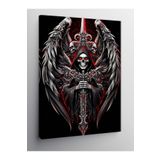Tablo Mega Kanvas Tablo Karanlık Melek 50 X 70 Cnvsdkey-125141-50-70