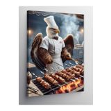 Tablo Mega Kanvas Tablo Kebap Yapan Kartal 70 X 100 Cnvsdkey-128329-70-100