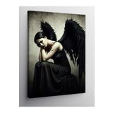 Tablo Mega Kanvas Tablo Kederli Melek 70 X 100 Cnvsdkey-122784-70-100