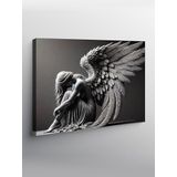 Tablo Mega Kanvas Tablo Kederli Melek Heykeli YTCNVS506105, 70 x 100